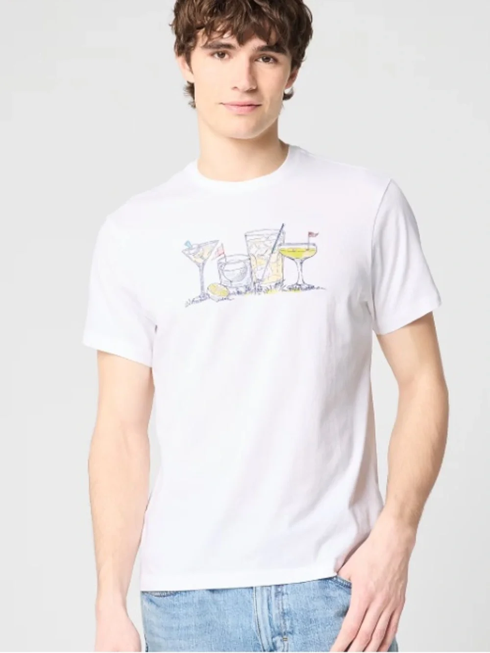 J crew Another round graphic tee